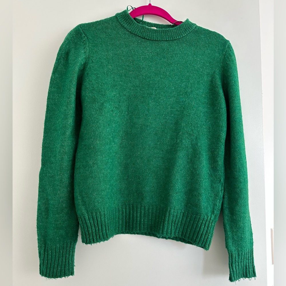 Green sweater